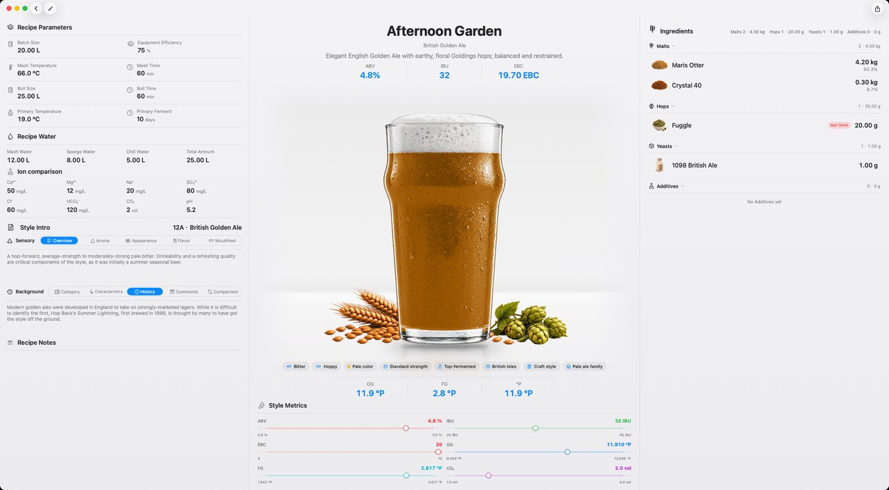Recipe detail